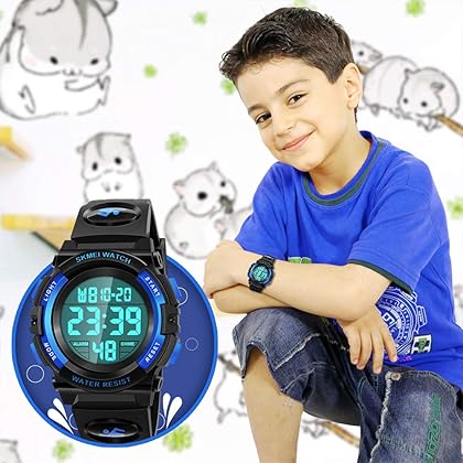 Dodosky LED Multifunctional Waterproof Watch for Kids - Kids Gifts