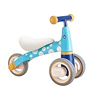 Tricycle for Kids, Trike Easy Clip and Portable Suitable for 1 Year Old - 5 Years Old Baby Riding|Blue|Yellow|Pink (Color : Blue) (Color : Blue)