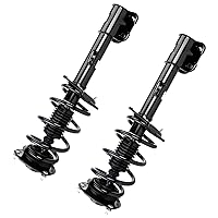 PHILTOP Front Struts for Sorento 2011 2012 2013, Shock Absorber Complete Suspension 172713+172712, Struts with Coil Spring Assemblies SAA176 2 Pcs