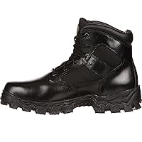 Rocky Mens Alpha Force 6 Inch Waterproof Soft Toe Work Safety Shoes Casual - Black