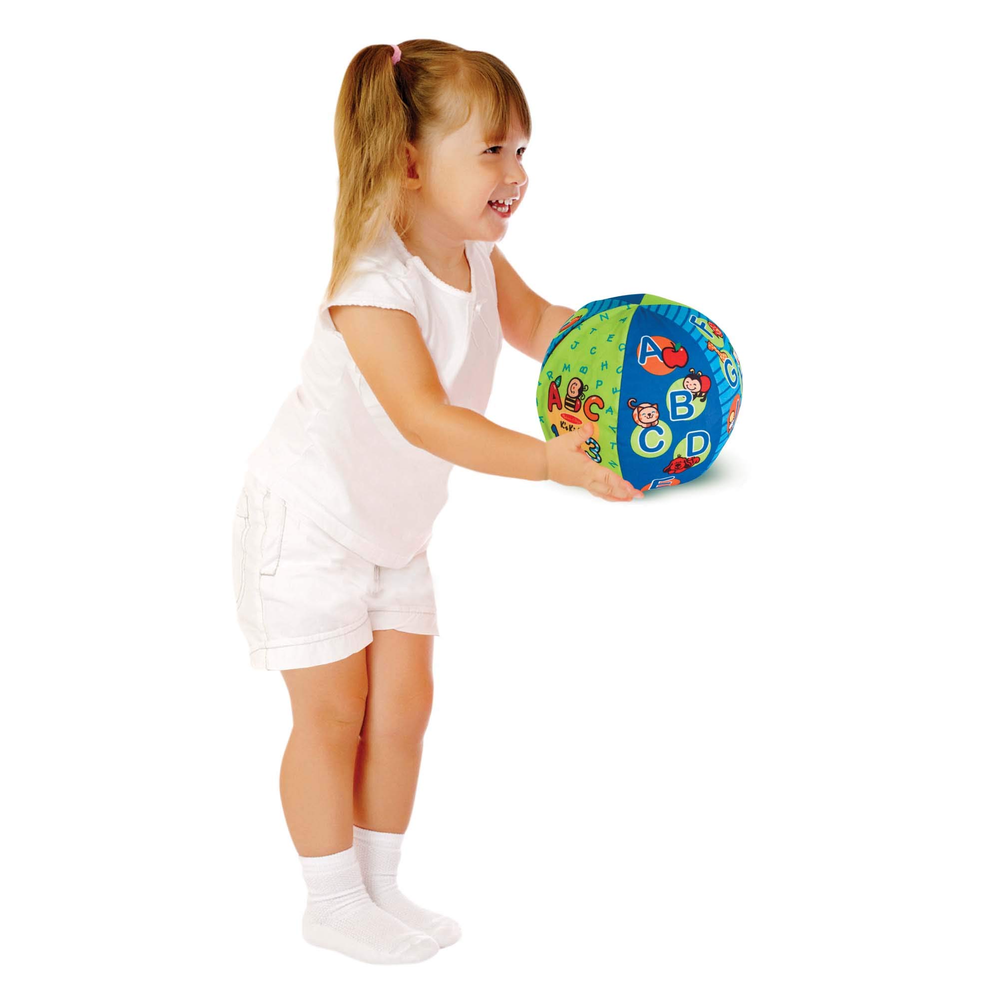 Melissa & Doug K's Kids 2-in-1 Talking Ball Educational Toy - ABCs and Counting 1-10