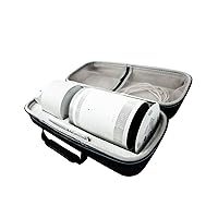 Carrying Case for Samsung The Freestyle Projector,Compatible with The Freestyle Smart Portable Projector 360°All-Round Hard EVA Protection Storage Box Travel Bag