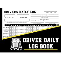 Driver Daily Log Book: Driver Daily Log Sheets for Truckers, 120 Carbonless Pages 8.25