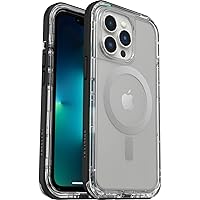 LifeProof NEXT SERIES with MagSafe Case for iPhone 13 Pro (ONLY) - BLACK CRYSTAL (CLEAR/BLACK)