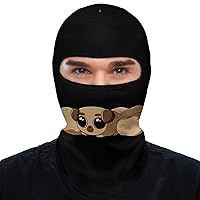 Potato Funny Pug Scarf Mask Bandana Hood Ski Mask Reusable Windproof Hood for Women Men Outdoor