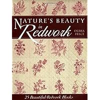 Nature's Beauty in Redwork Nature's Beauty in Redwork Paperback