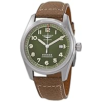 Longines Spirit Automatic Green Dial Men's Watch L3.811.4.03.2, Strap.