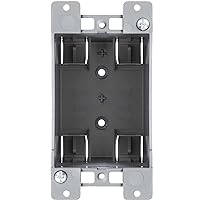 Newhouse 1-Gang PVC Electrical Outlet Box - 14 cu. in., for Switches, GFCI and Duplex Receptacles, 150-Pack