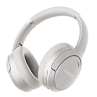 RUNOLIM Hybrid Active Noise Cancelling Headphones, 65H Playtime, Built-in Microphone, Bluetooth Wireless Over Ear Foldable Headphones with HiFi Audio, Home Travel Office