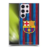 Head Case Designs Officially Licensed FC Barcelona Home 2022/23 Crest Kit Hard Back Case Compatible with Samsung Galaxy S23 Ultra 5G