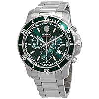 Movado Series 800 Chronograph Quartz Green Dial Men's Watch 2600179