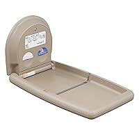 Koala Kare Beige Vertical Surface-Mounted Baby Changing Station-Table