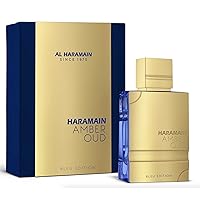 Al Haramain Amber Oud Bleu Edition 60ml | Unisex Eau de Parfum Spray | Spicy Fragrance with a Touch of Luxury