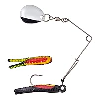 Berkley Beetle Spin® Nickel Blade, Red Belly with Black Yellow Stripe, 1-1/2-Inch