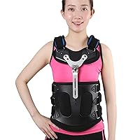 Thoracic Full Back Brace, Treat Kyphosis, Osteoporosis, Spine Compression Fractures, Orthosis Support Scoliosis Brace,M