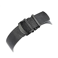 IW391010 IW391009 Stainless Steel 20mm Knitted Watch band strap For IWC Portofino Family IW356505 IW356506
