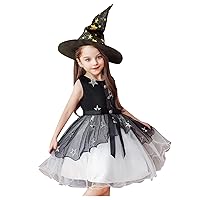 2t Cardigan Girls Pageant Dress+Hat Costume Halloween Dance Girls Kids Gown Girls Toddler Girl