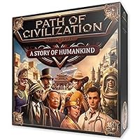 Path of Civilization Board Game - Epic Civilization Strategy Game, Discover The History of Humankind, Family Game for Kids & Adults, Ages 14+, 1-5 Players, 20-100 Min Playtime, Made by Captain Games
