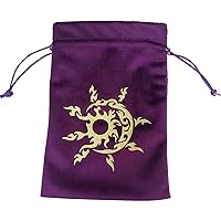 Divinations Tablecloth Oracles Card Deck Table Board Game Bag Drawstring Jewelry Tarot Pouch Gifts Packaging Wedding Bag Spiritual Tarot Bag