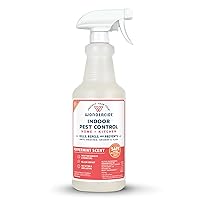 Wondercide - Indoor Pest Control Spray for Home and Kitchen - Ant, Roach, Spider, Fly, Flea, Bug Killer and Insect Repellent - with Natural Essential Oils - Pet and Family Safe— Peppermint 32 oz