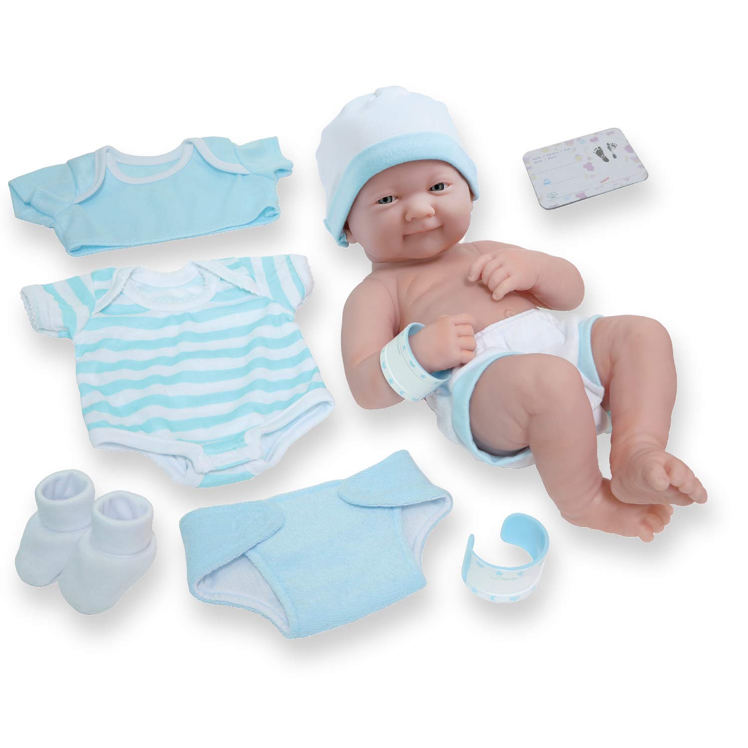 8 piece Layette Baby Doll Gift Set | JC Toys - La Newborn Nursery | 14