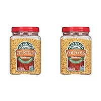 RiceSelect Tri-Color Couscous, Moroccan-Style Couscous Pasta, Non-GMO and Certified Kosher by Star K, 26.5-Ounce Jar, (Pack of 2)