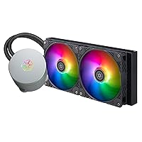 SilverStone Technology IceMyst 280 All-in-One Liquid Cooler with ARGB Lighting