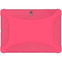 Amzer Silicone Jelly Skin Fit Case Cover for Samsung Galaxy Tab S 10.5, Baby Pink (AMZ97219)