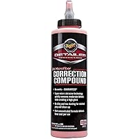Meguiar’s DA Microfiber Correction Compound D30016 - Pro Car Scratch Remover, For Use with a DA Polisher and Microfiber Cutting Disc, Remove Swirls, Scratches, Water Spots, and Oxidation, 16 Oz