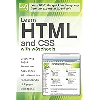 Learn HTML and CSS with w3Schools Learn HTML and CSS with w3Schools Paperback Mass Market Paperback