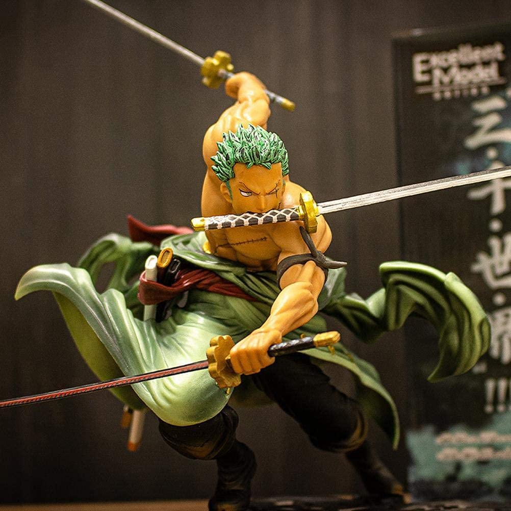 Mua Roronoa Zoro Anime Action Figure, Anime Figure Sauron Three Swords  Style Statue Figure Realistic Character Model Ornaments trên Amazon Mỹ  chính hãng 2023 | Fado