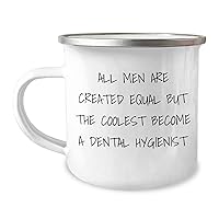 Funny Dental Hygienist Gifts | Coolest Dental Hygienist Camping Mug | Unique Mother's Day Unique Gifts for Dental Hygienists from Husband, Wife, Kids, Parents | Sarcastic Encouragement Gifts