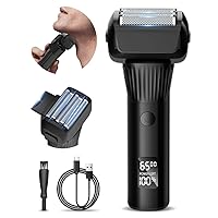 Electric Razor,Shavers for Men Razor Shaver Electric Rechargeable Shavers 5 Blades Travel Shaver Dual-Speeds Waterproof Professional Foil Shaver Cordless Shaving Machine with Pop-up Beard Trimmer
