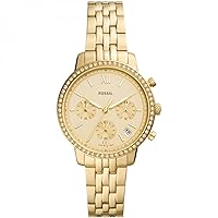FOSSIL Neutra Watch for Women, Chronograph movement with Stainless steel or Leather Strap
