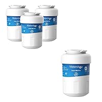 Waterdrop MWF Water Filters for GE® Refrigerators, Replacement for GE® MWF Refrigerator Water Filter and GE® SmartWater® MWFP, MWFA, GWF, HDX FMG-1, 197D6321P006, Kenmore® 9991, RWF1060, 4 Pack