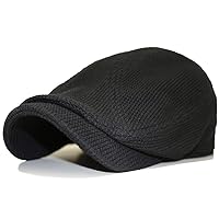 Misa Mole Men's Hat, Large Size, Big Size, Long Waffle Brim