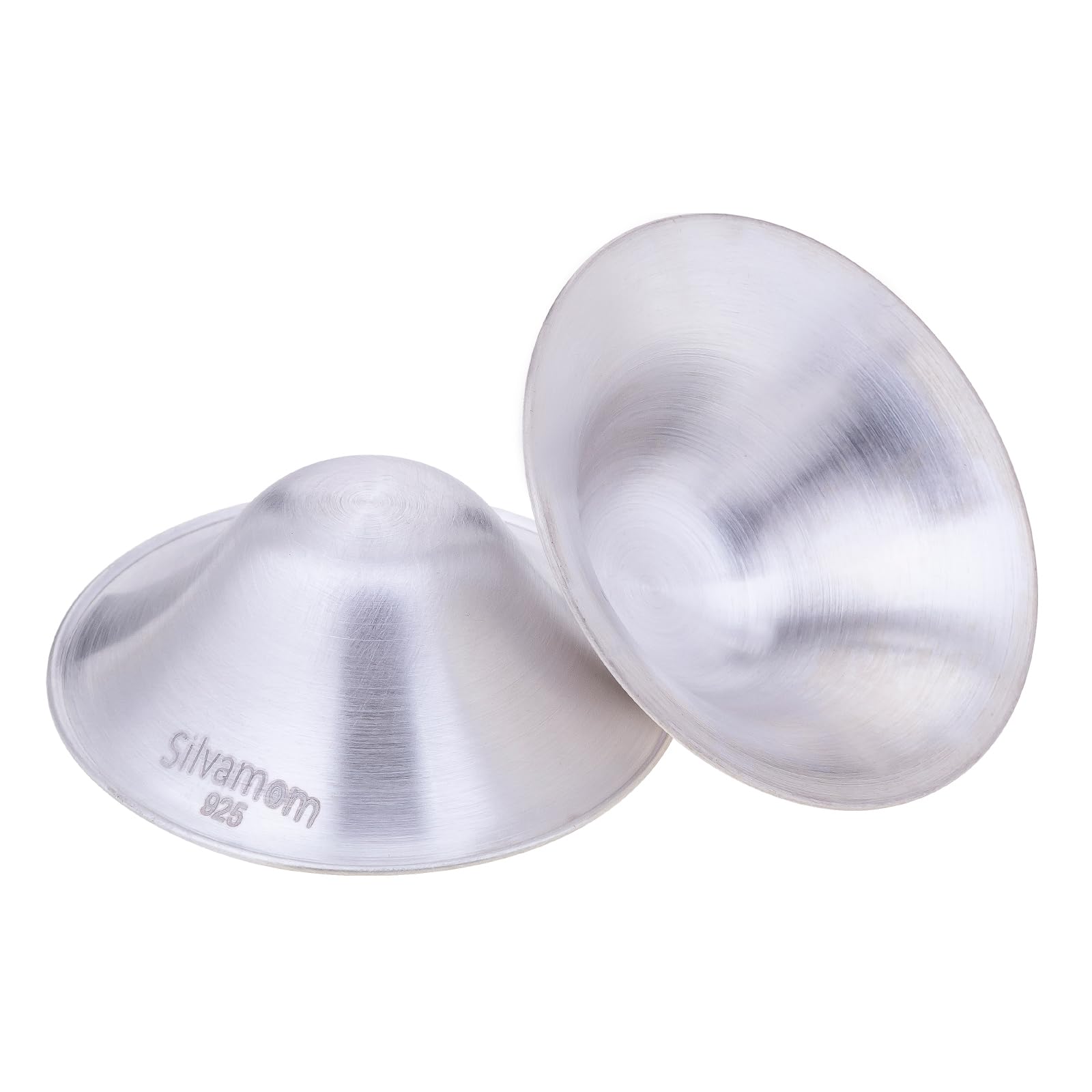 Silvamom® The Original Silver Nursing Cups | Nipple Shields for Nursing  Newborn Breastfeeding | 925 Silver | Nickel Free | Newborn Essentials Must