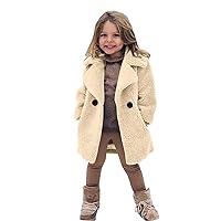 Toddler Kid Baby Girls Warm Wool Coat ,Kid Baby Girl Cloak Jacket Clothes Winter Button Knitted Sweater Cardigan