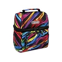 J World Corey Kids Lunch Bag. Insulated Lunch-Box for Boys Girls, Quantum