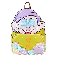 Loungefly Snow White: Diamond Dopey Mini-Backpack, Amazon Exclusive