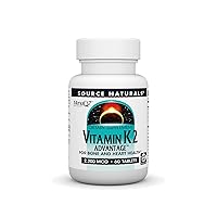 Source Naturals Vitamin K2 Advantage, for Bone and Heart Health*, 2200 mcg - 60 Tablets