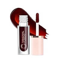 Mineral Fusion 2-in-1 Lip & Cheek Stain Merlot, 0.10 fl oz, Deep Cherry Red hydrating, long-lasting, matte lip and cheek color
