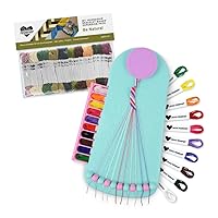 Choose Friendship, My Friendship Bracelet Maker (Cotton Candy) and Expansion Pack (Be Natural) Bundle, Makes Up to 40 Bracelets (100 Pre-Cut Threads and 75 Beads/Charms)