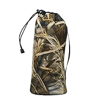 LensCoat Lenspouch Neoprene Camera Lens Pouch Protection Camouflage Lenspouch 2Xlarge, Realtree Max4 (lclp2xlm4)