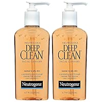 Deep Clean Daily Facial Cleanser with Beta Hydroxy Acid for Normal to Oily Skin, Alcohol-Free, Oil-Free & Non-Comedogenic, 6.7 fl. oz (Pack of 2)