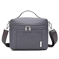 NOL Natural Organic Lifestyle Insulated Lunch Bags for Women Cooler Bag Lightweight Nylon Waterproof Lunch Box For Work