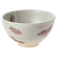 Marui Pottery MR-3-3498 Shigaraki Pottery Hechimon Rice Bowl, Rice Bowl, Pottery, Raspberry Pattern, Diameter 4.7 x Height 2.6 inches (12 x 6.5 cm), Rice Bowl, Made in Japan