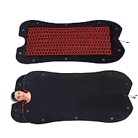 2pcs(75 * 39in) Red Light Therapy mat for Full Body Pain Relief, Red Light Mat for Single or Double Use,Home Infrared Light Therapy Blanket for Waist Shoulder