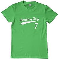 Threadrock Big Boys' Birthday Boy 7 Year Old Youth T-Shirt