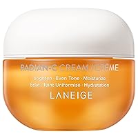 LANEIGE Radian-C Cream: Hydrate, Visibly Brighten & Reduce Look of Dark Spots with Vitamin C EAE & Vitamin E, 1.0 fl. oz.